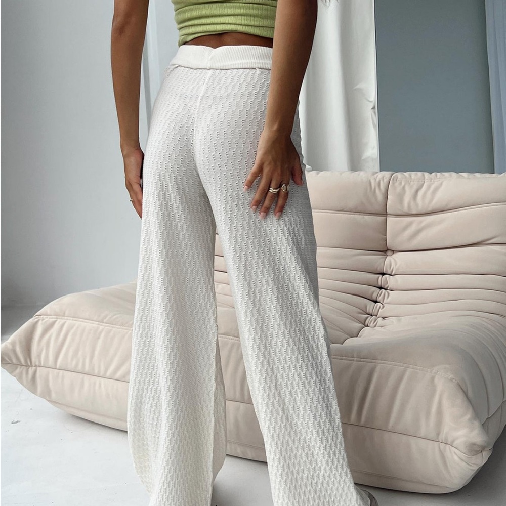 Princess Polly Omari Knit Pants- beach knit pants